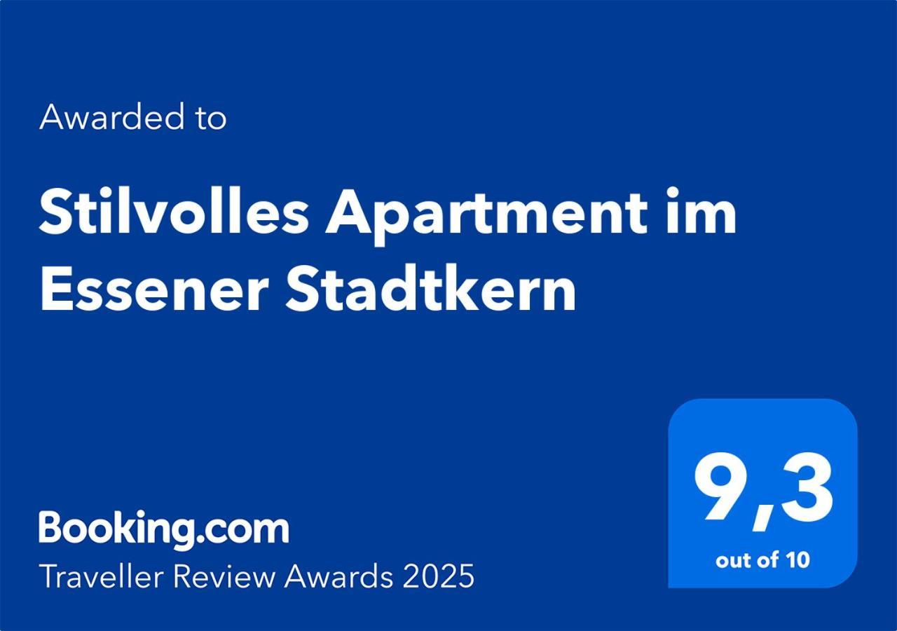Stilvolles Apartment Im Essener Stadtkern Exterior foto